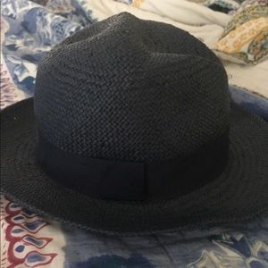 Navy Blue Woven Hat (M/L)